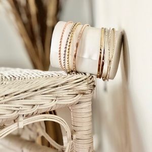 7 Multi Color Diamond Bracelets